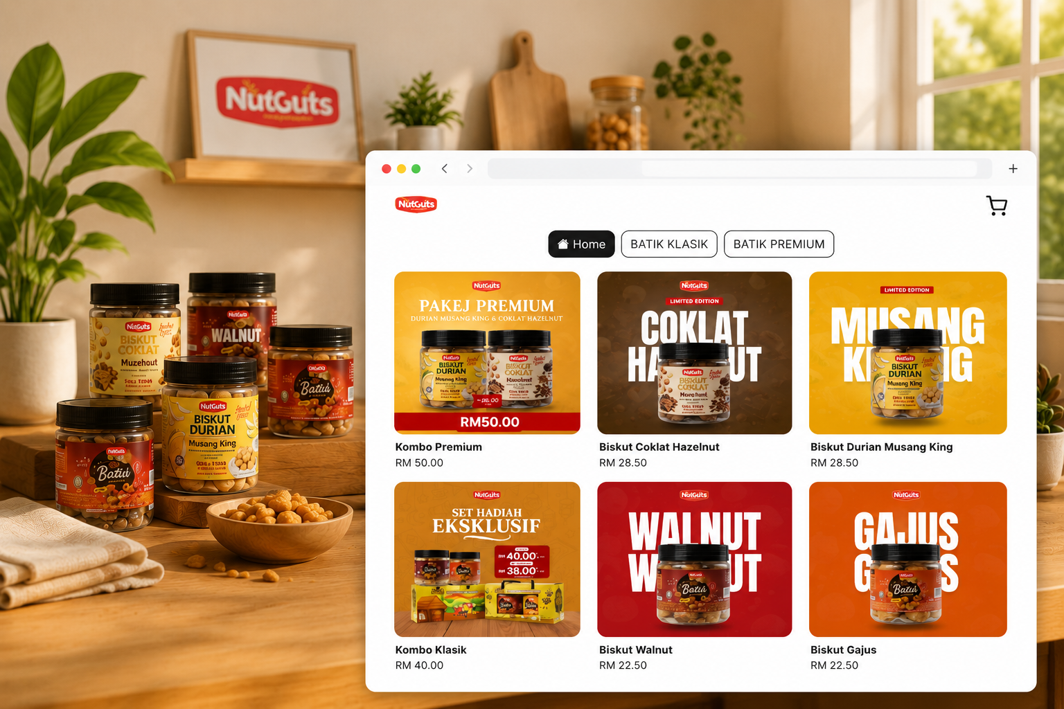 Food & Beverage store example