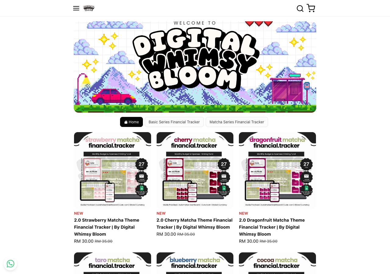 Digital Whimsy Bloom storefront