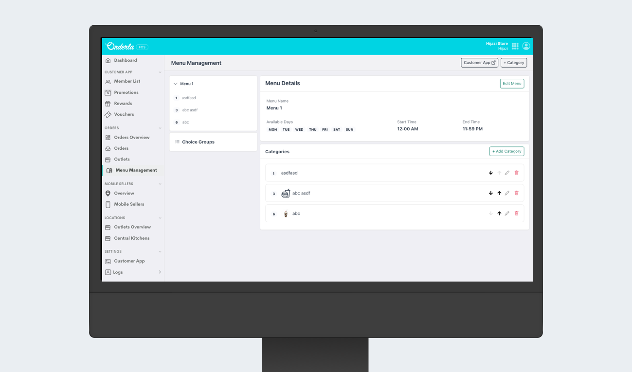 Admin Management Dashboard