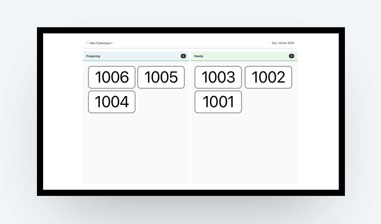 Queue Display System